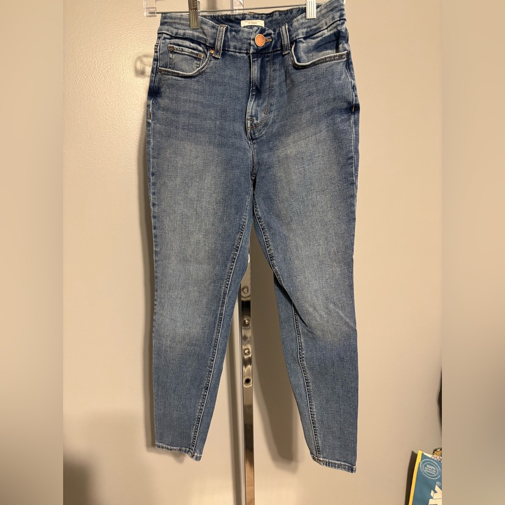 Maurice’s women’s M jeans by Maurices high‎ rise skinny stone wash size medium
